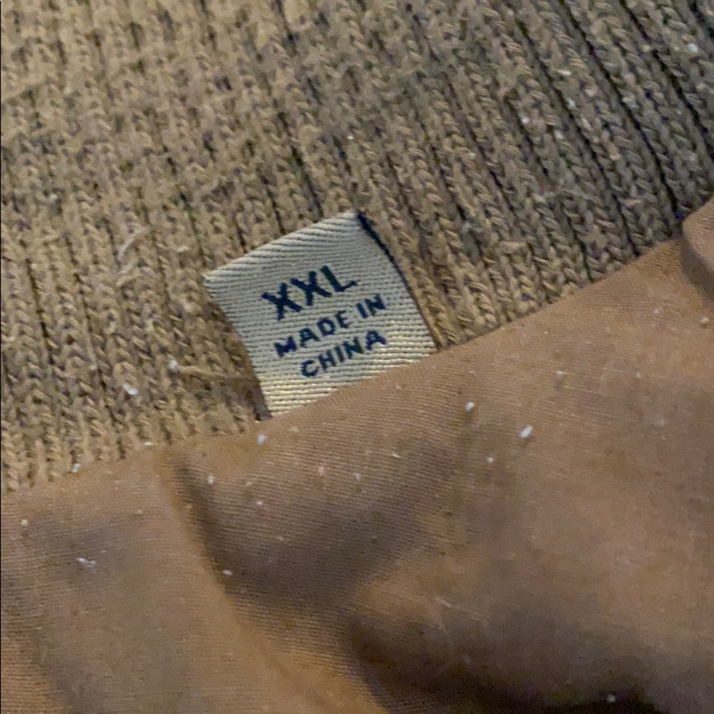 Men’s Vintage Brown Khaki Neutral Tan Levi’s Utility Barn Jacket Coat XXL 2XL 🧥 - Picture 8 of 13